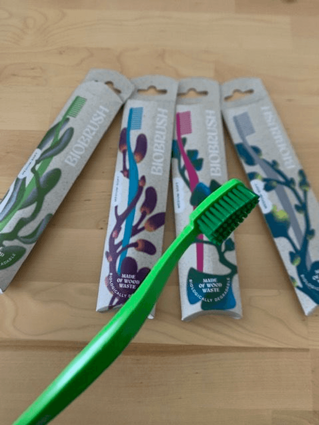 Brosse à dents biodégradable